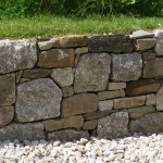 Choosing stone type for garden wall