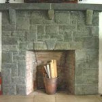 Limestone Fireplace - Co. Carlow